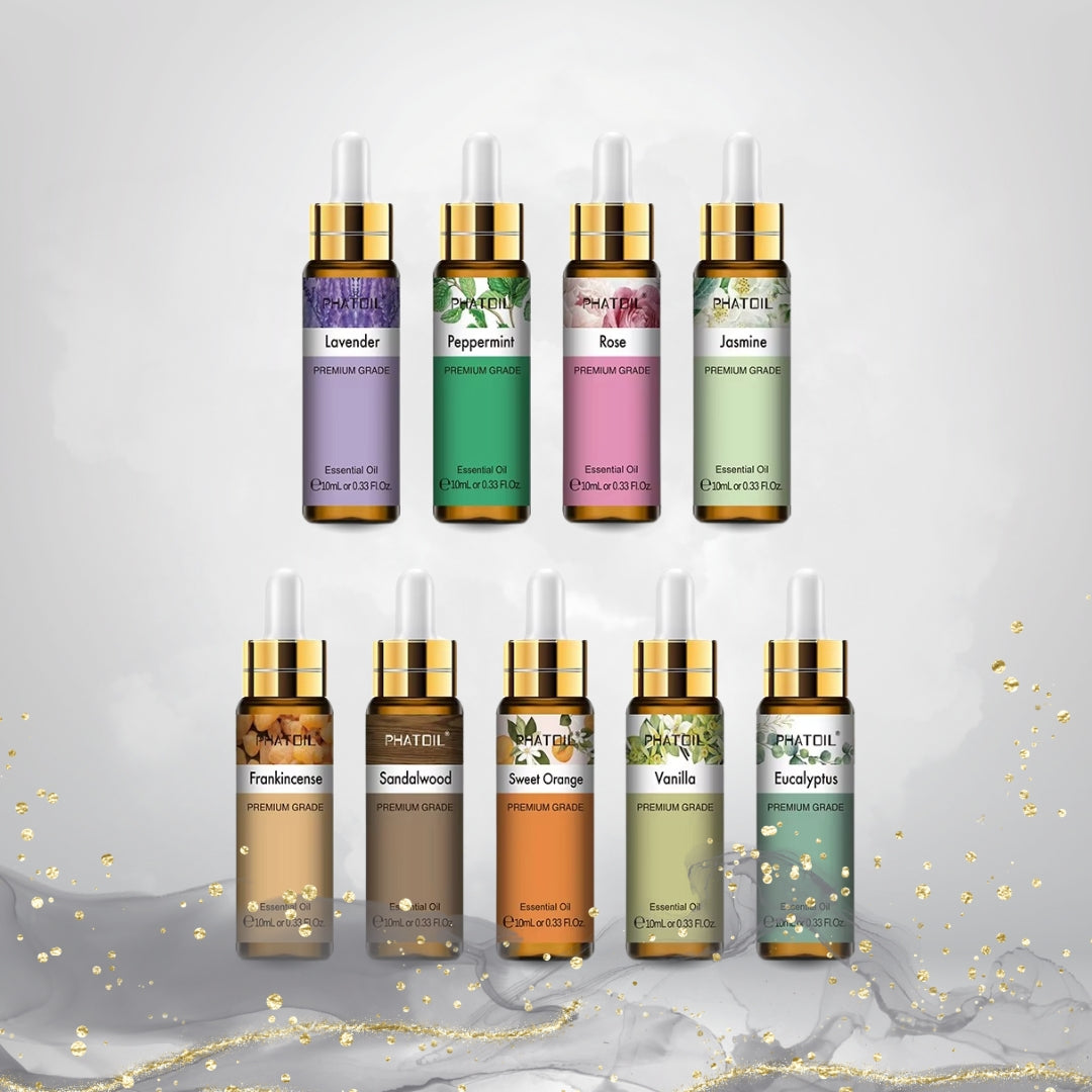 AROMATHERAPY OIL PACK - 9 Scents (10ML)